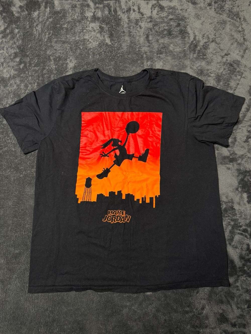 Jordan Hare Jordan T-Shirt Black Graphic